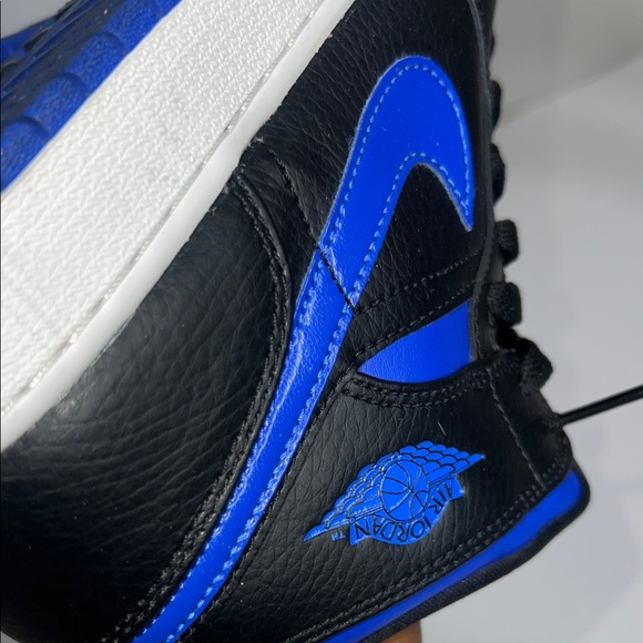 Nike Air Jordan 1 Mid - Black/Royal Blue 6.5Y - Picture 14 of 14